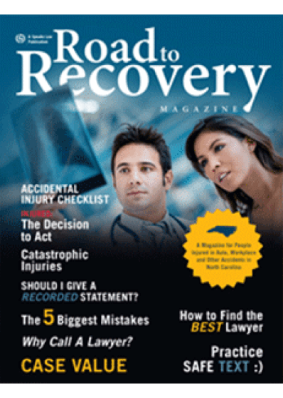 Road to Recovery Personal Injury Resource Book | Wilmington, North Carolina | Call (910) 341-7570